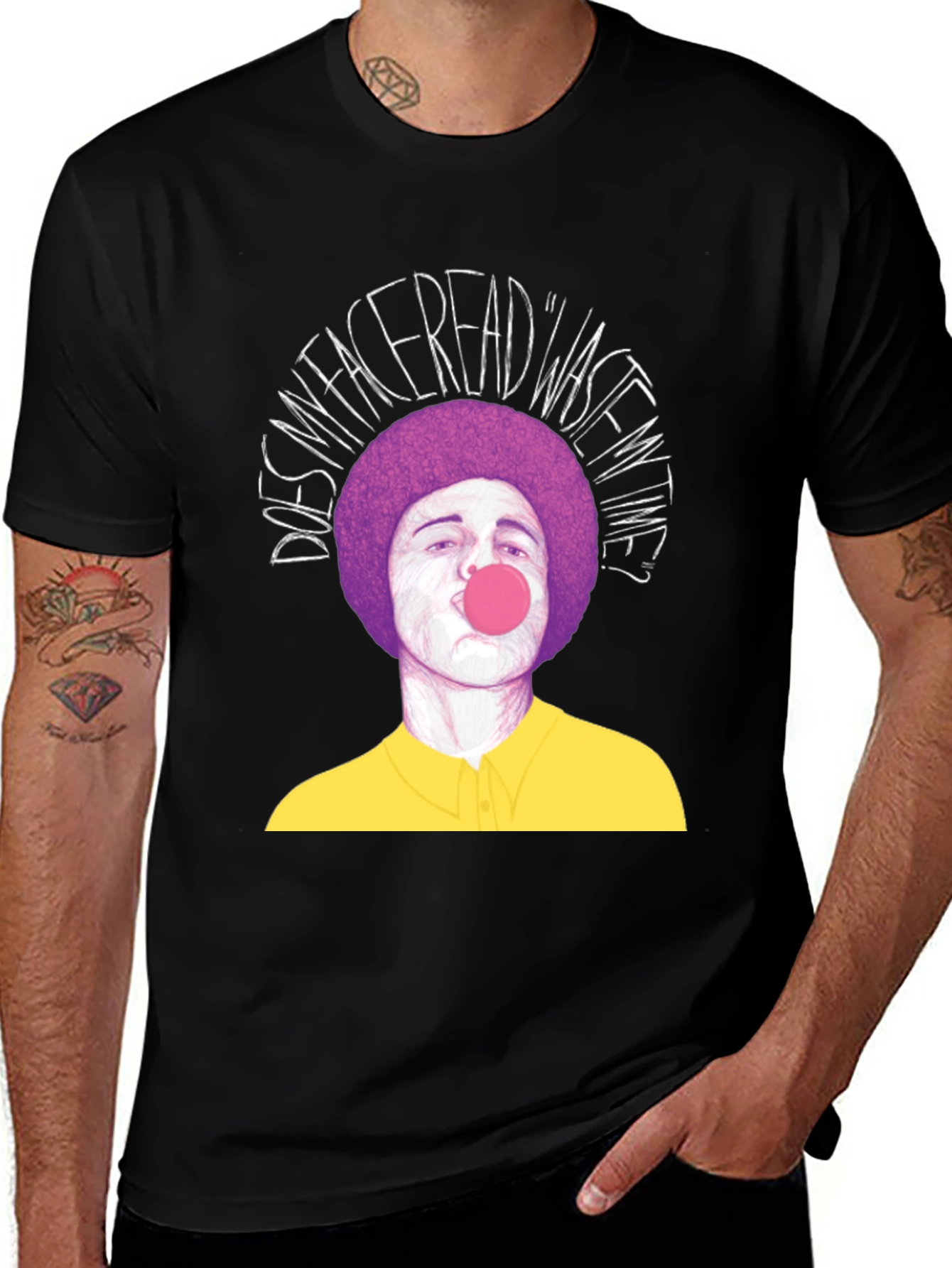 Graphic Tee - Bubblegum Statement T-Shirt