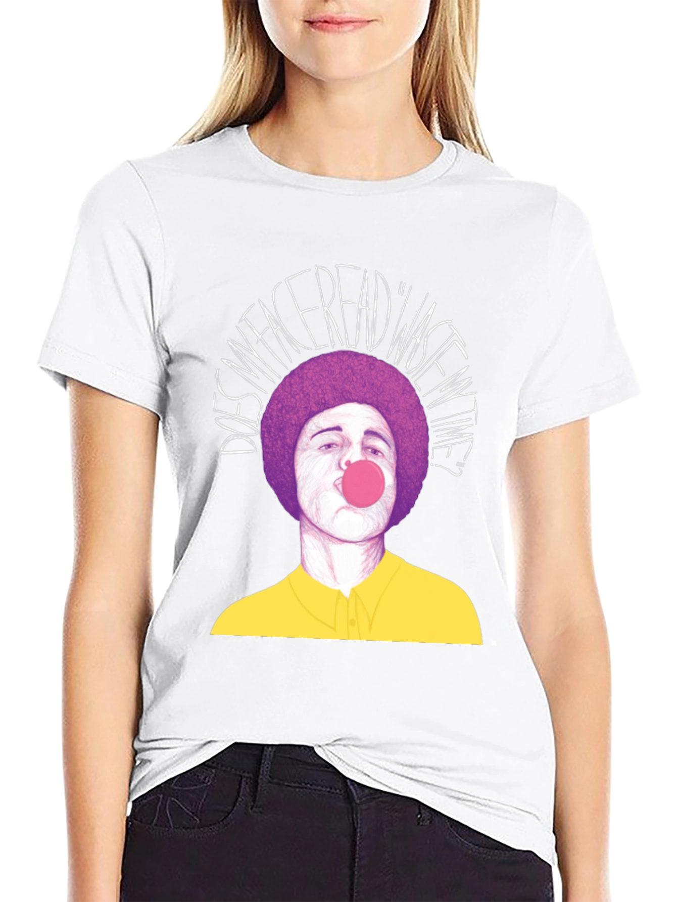 Graphic Tee - Bubblegum Statement T-Shirt