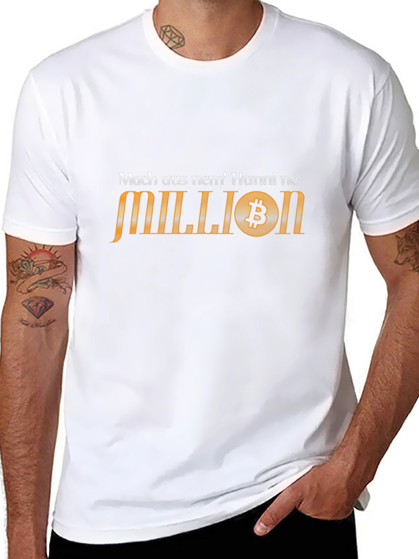 Bitcoin Millionaire T-Shirt - Crypto Investor Tee