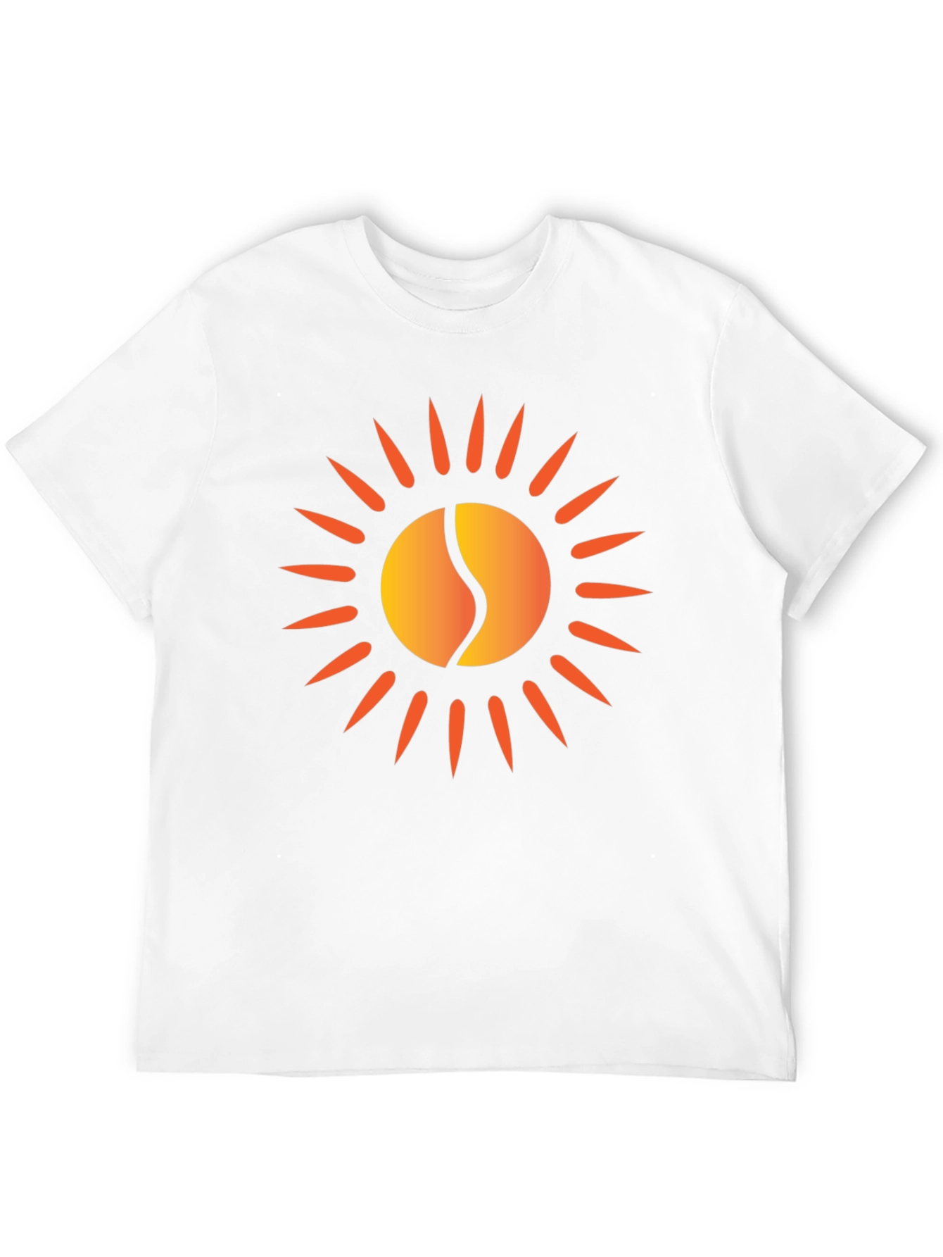 Sun Graphic Tee - Modern Black T-Shirt
