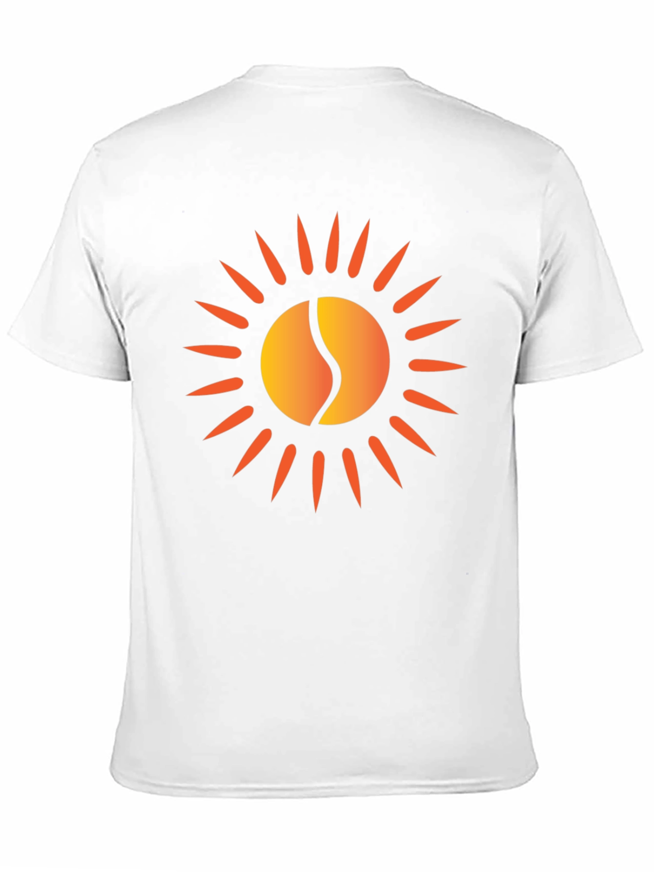 Sun Graphic Tee - Modern Black T-Shirt