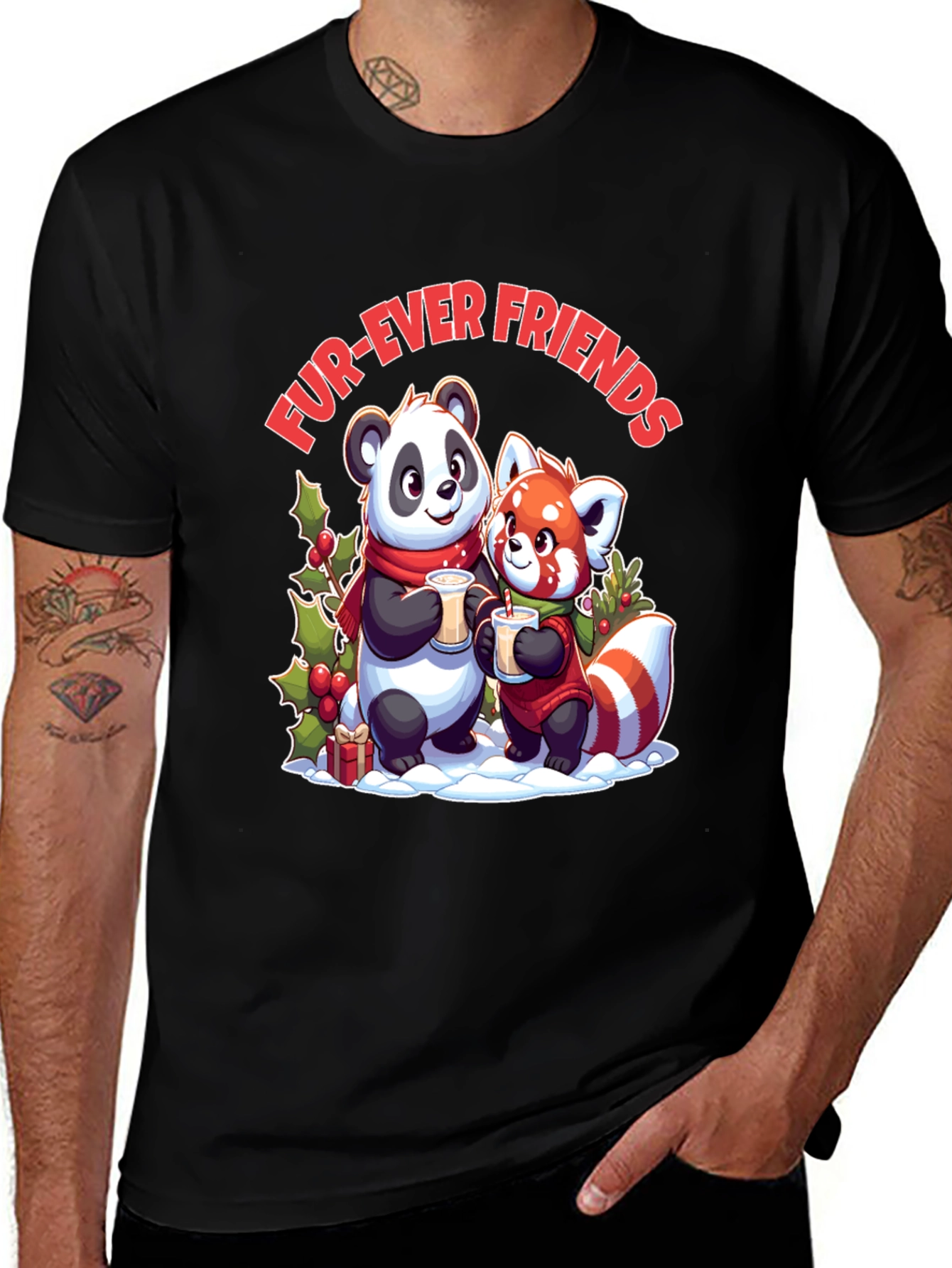 Fur-Ever Friends Holiday T-Shirt