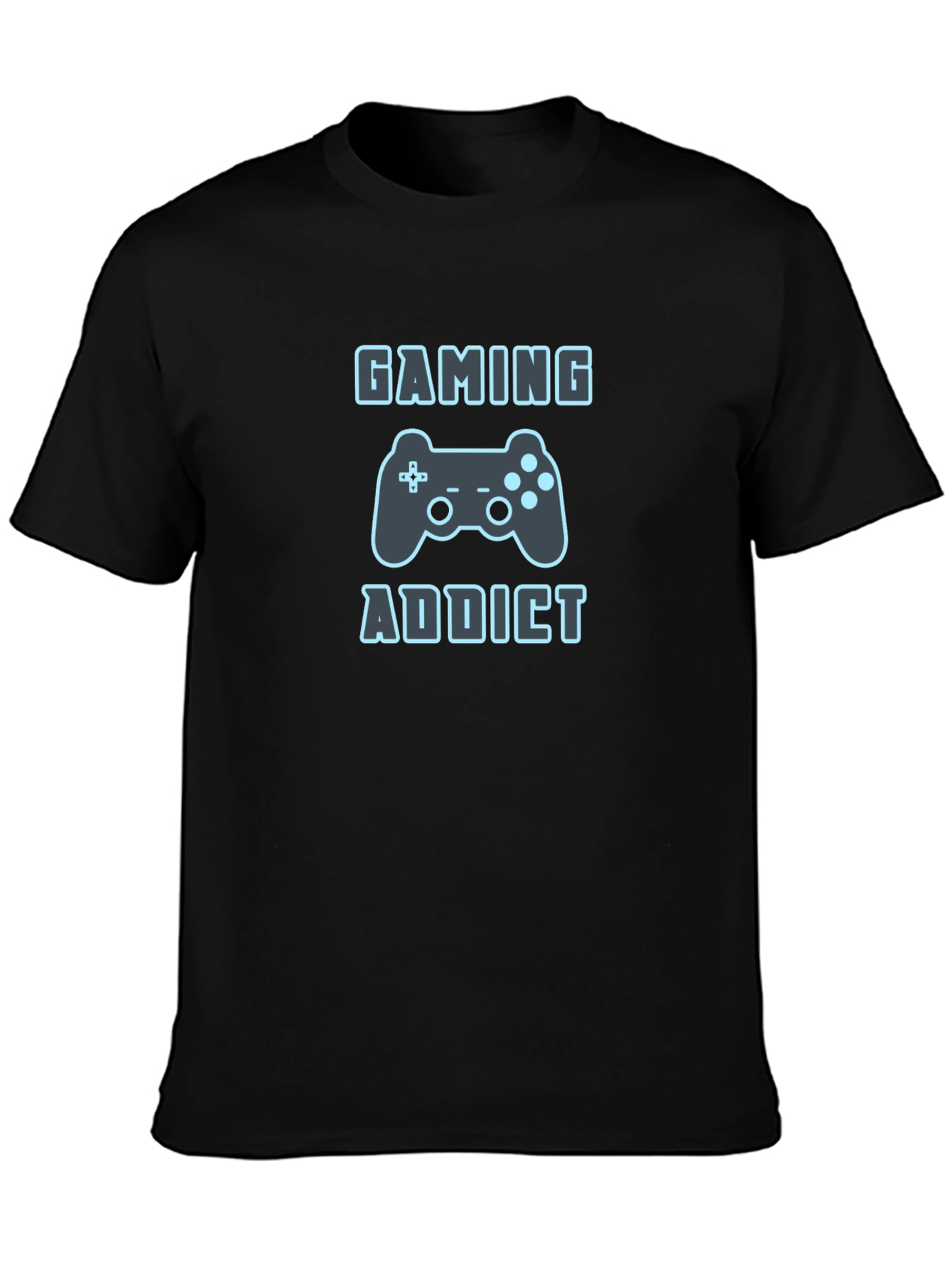 Gaming Addict Black T-Shirt