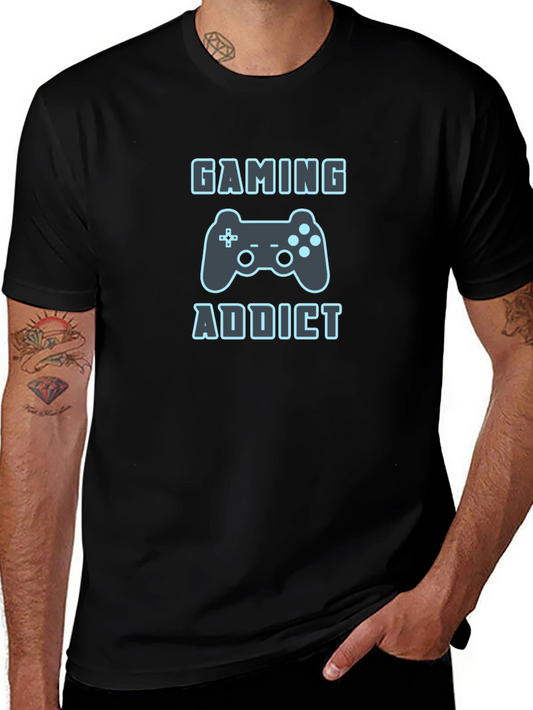 Gaming Addict Black T-Shirt