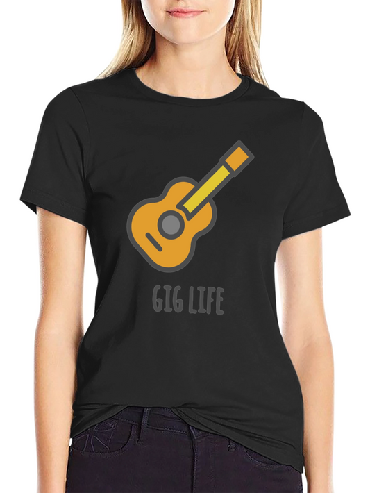 Gig Life Guitar T-Shirt - Musician Graphic Tee