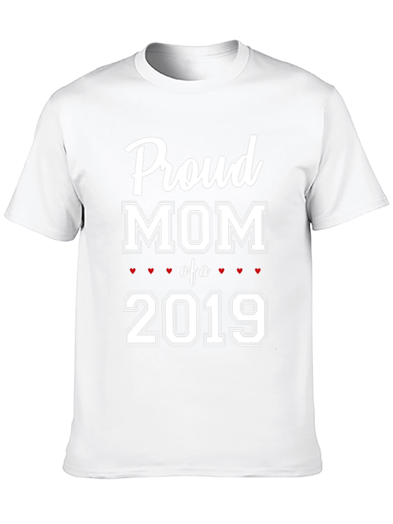 Proud Mom of a 2019 Black T-Shirt