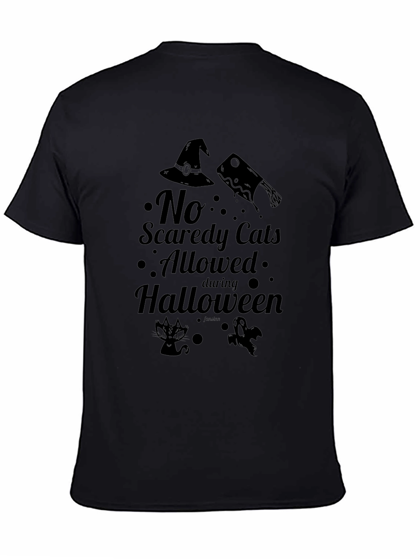 No Scaredy Cats Halloween T-Shirt