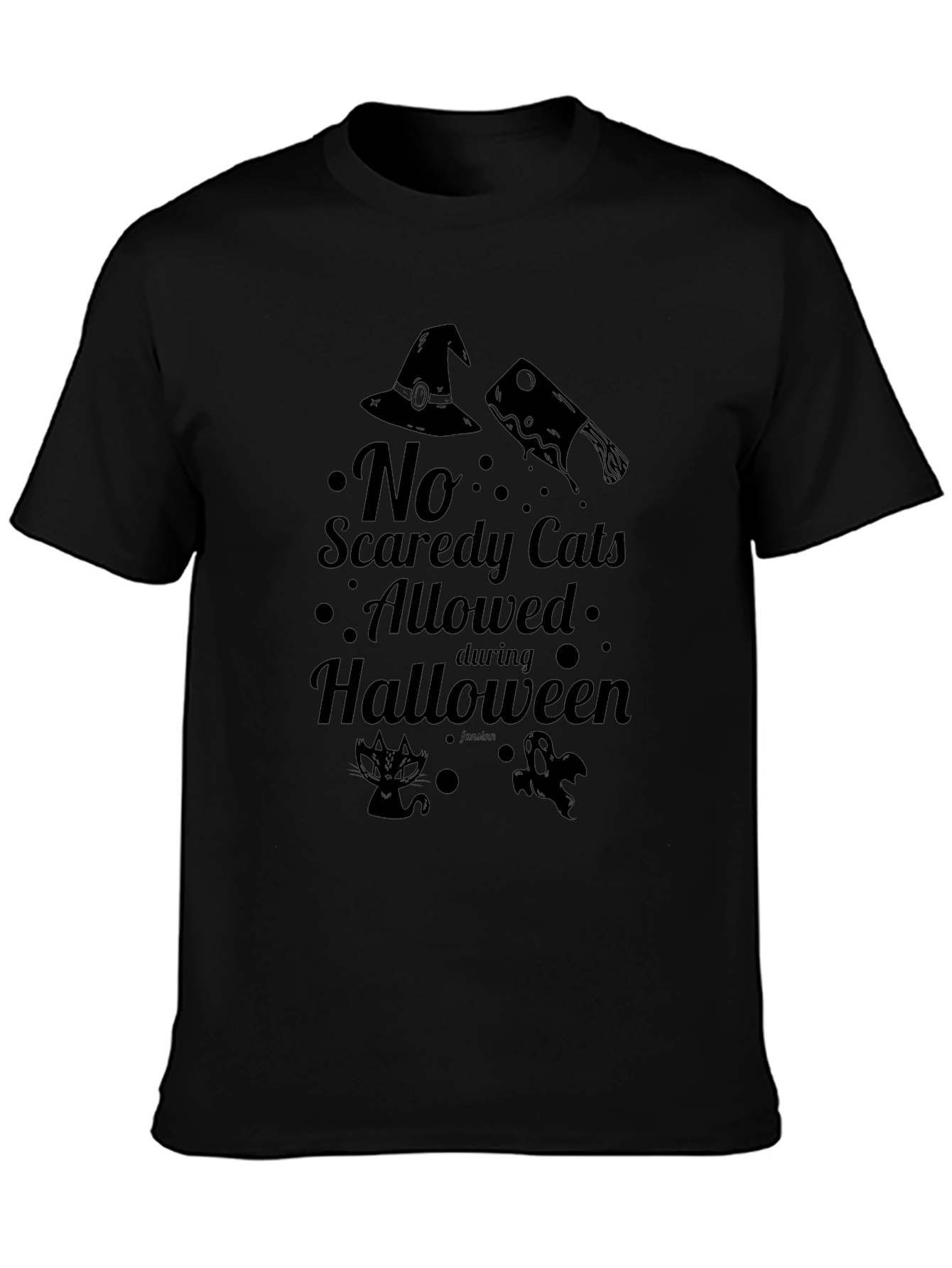 No Scaredy Cats Halloween T-Shirt