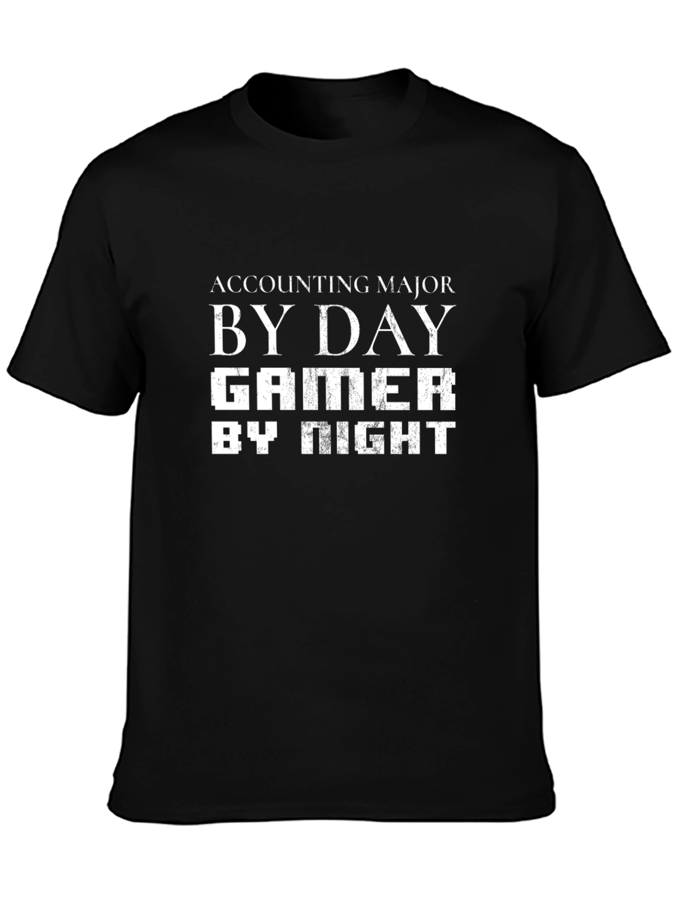 Accounting Major Gamer Graphic T-Shirt