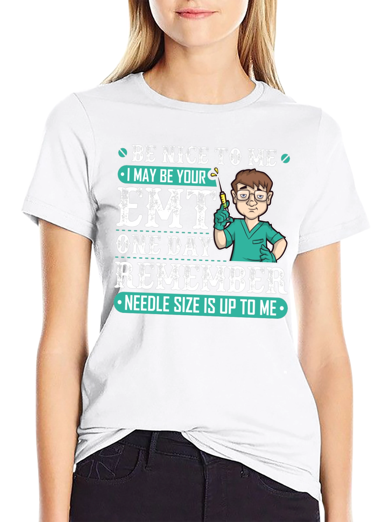 Be Nice to Me EMT T-Shirt