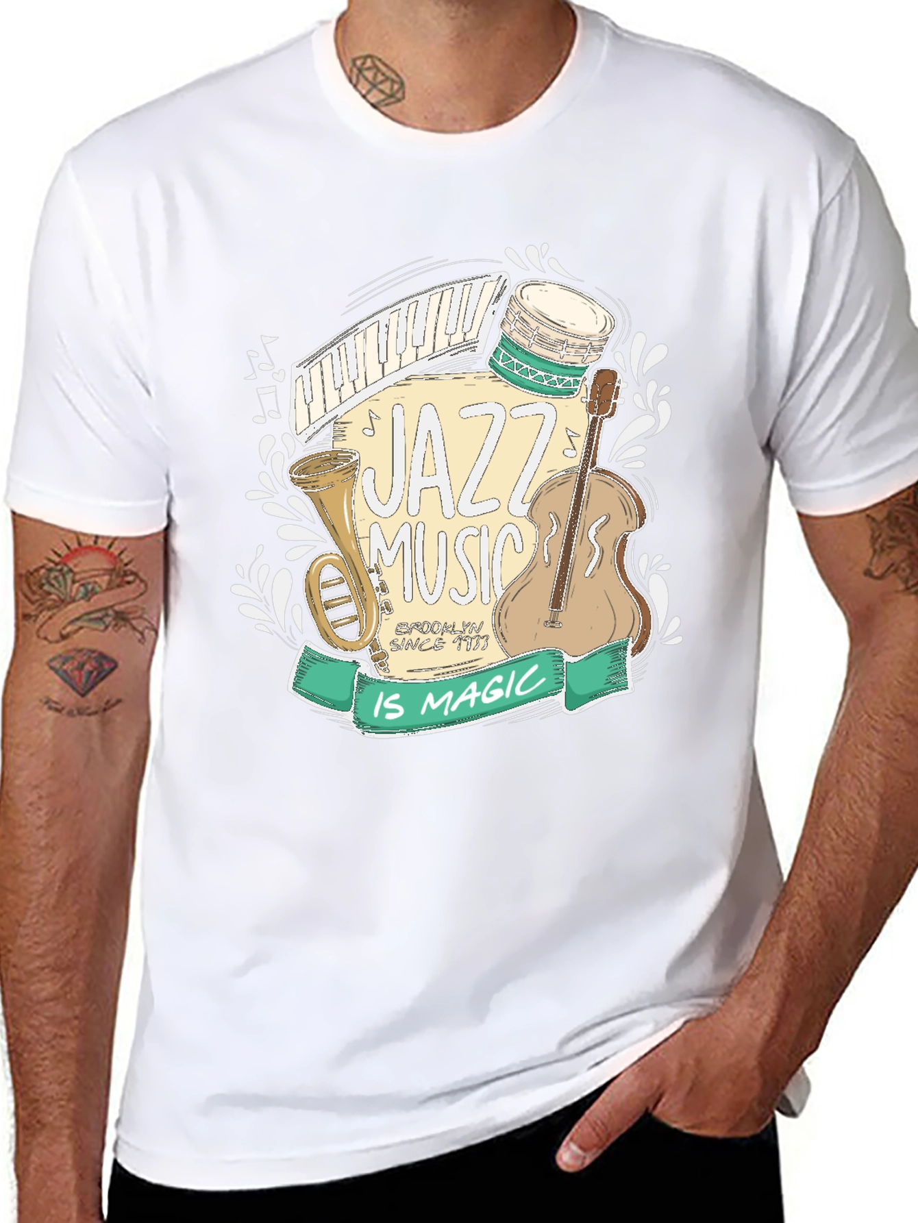 Jazz Music is Magic T-Shirt