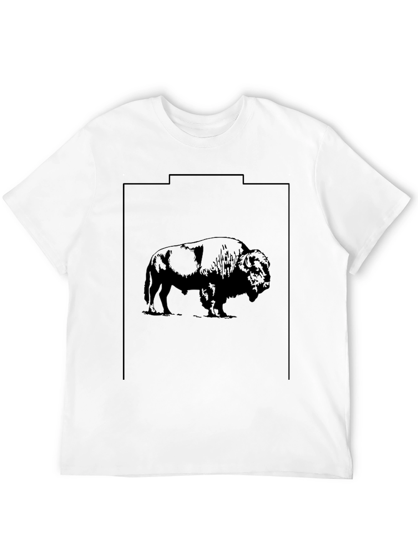 Bison Graphic Tee - Black