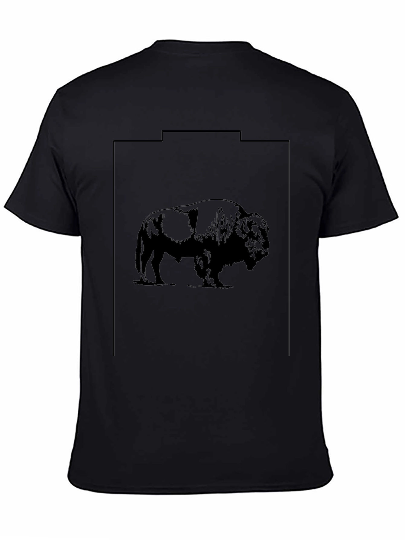 Bison Graphic Tee - Black