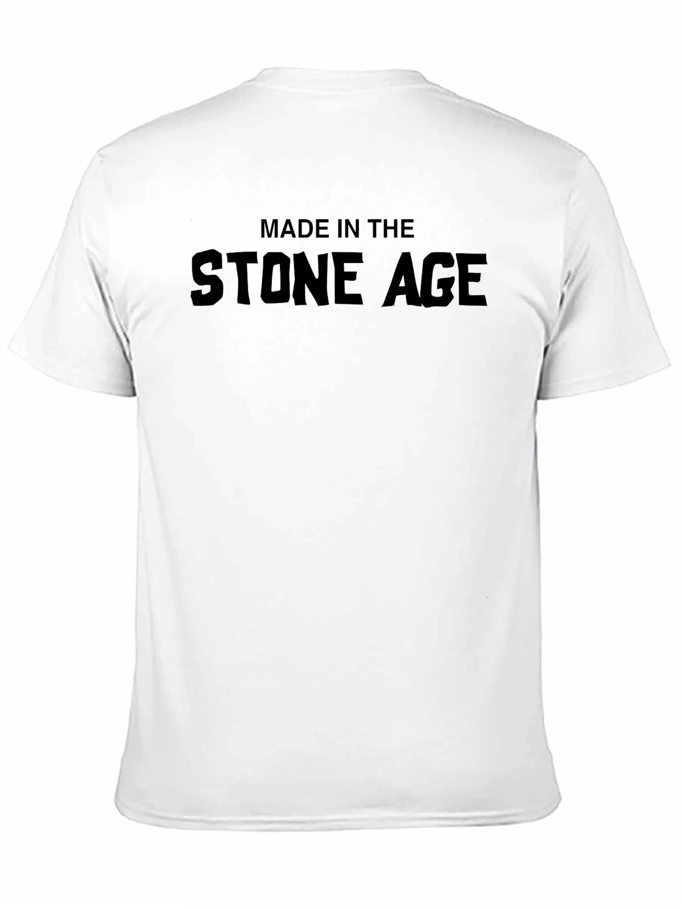 Made in the Stone Age Black Graphic Tee
