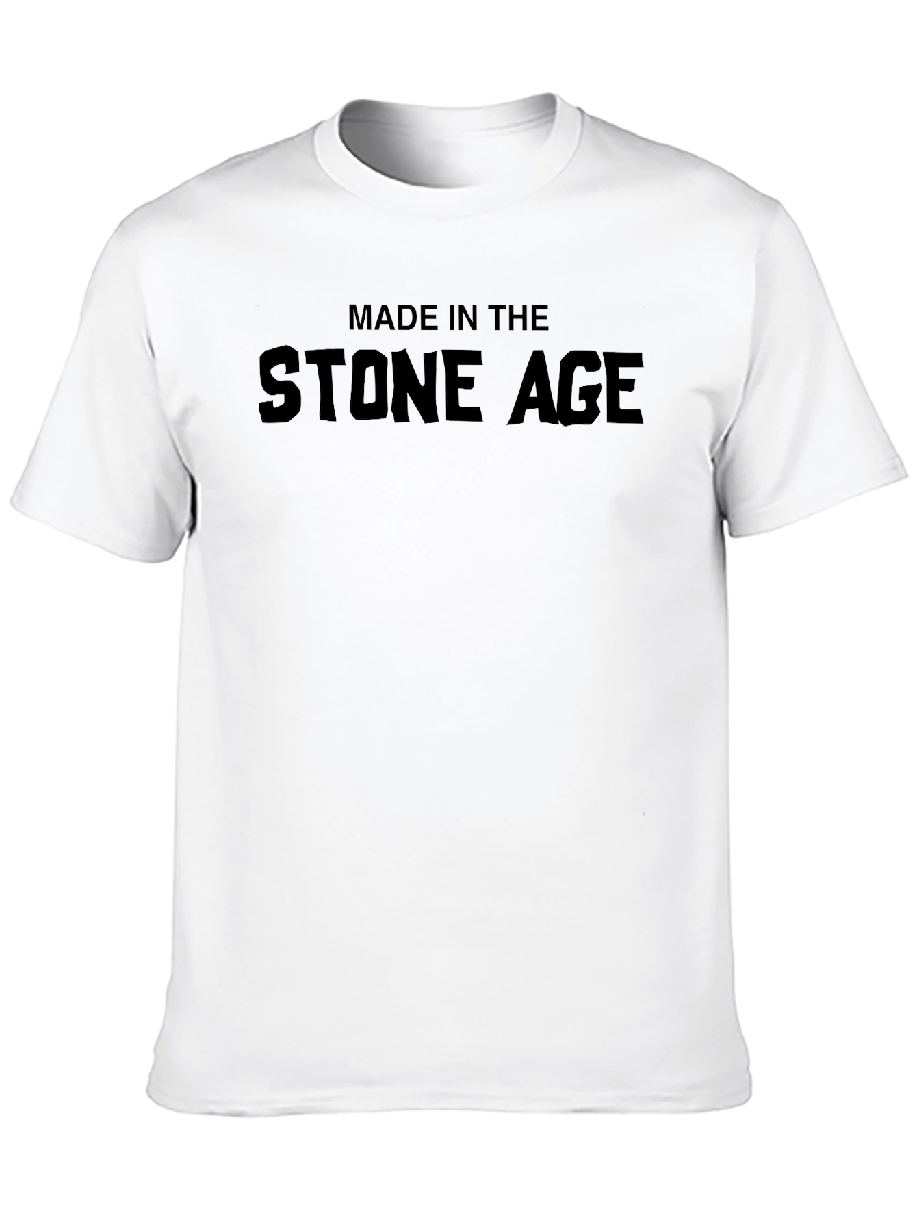 Made in the Stone Age Black Graphic Tee