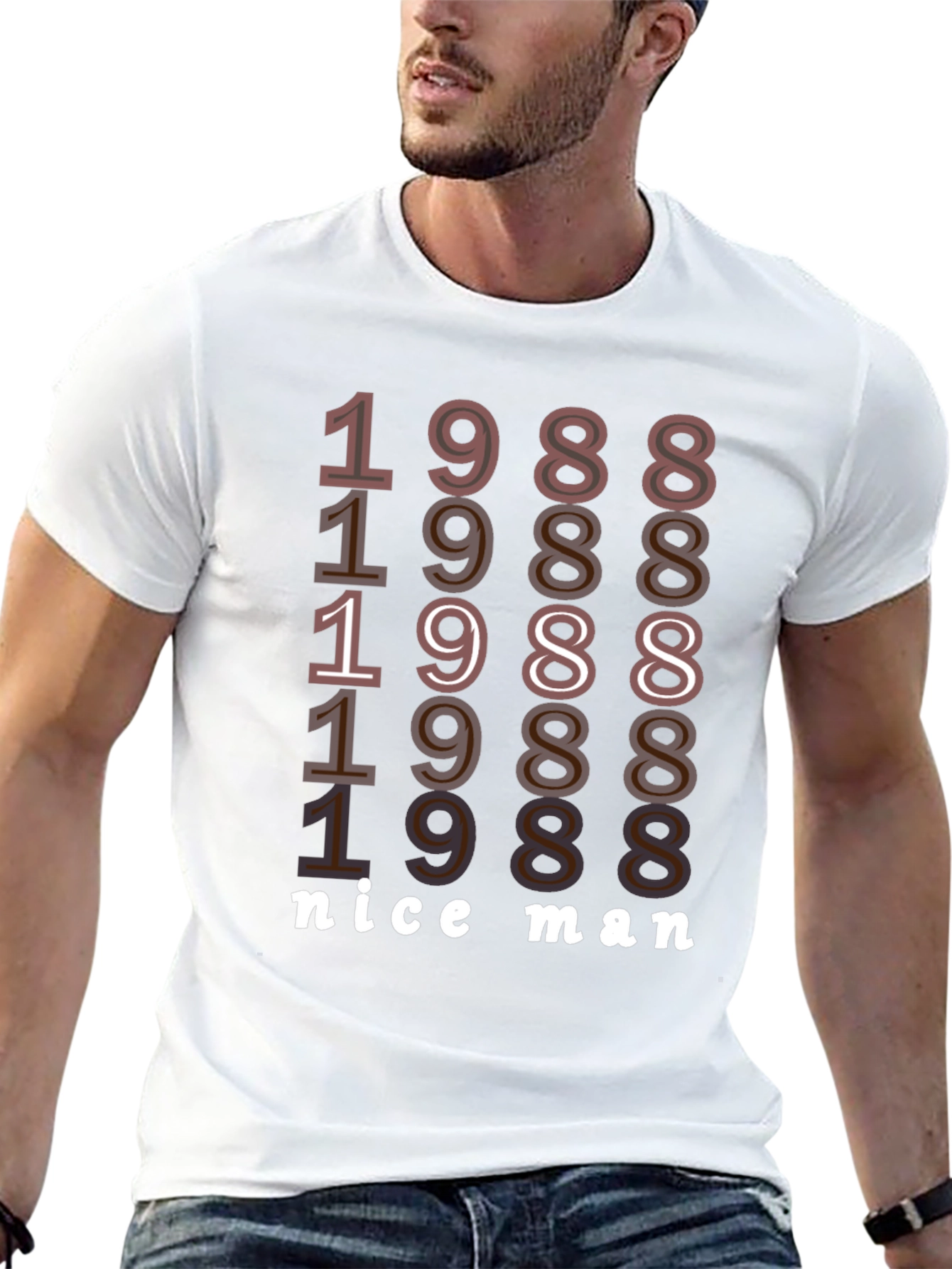 1988 Nice Man Graphic T-Shirt