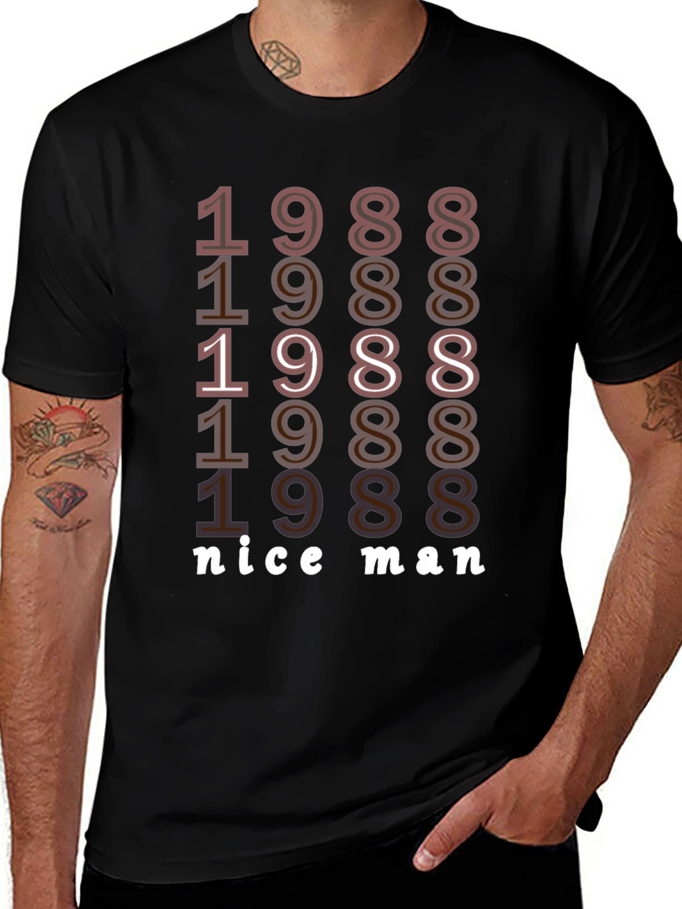 1988 Nice Man Graphic T-Shirt