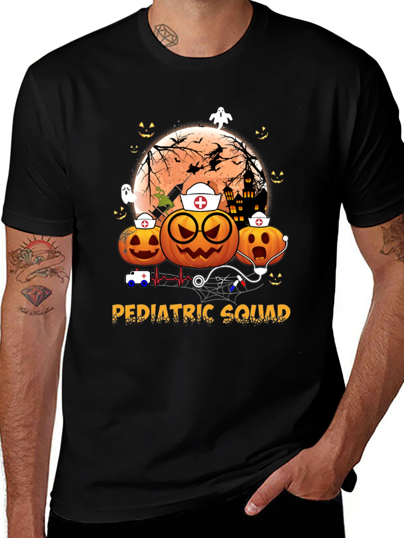 Pediatric Squad Halloween T-Shirt