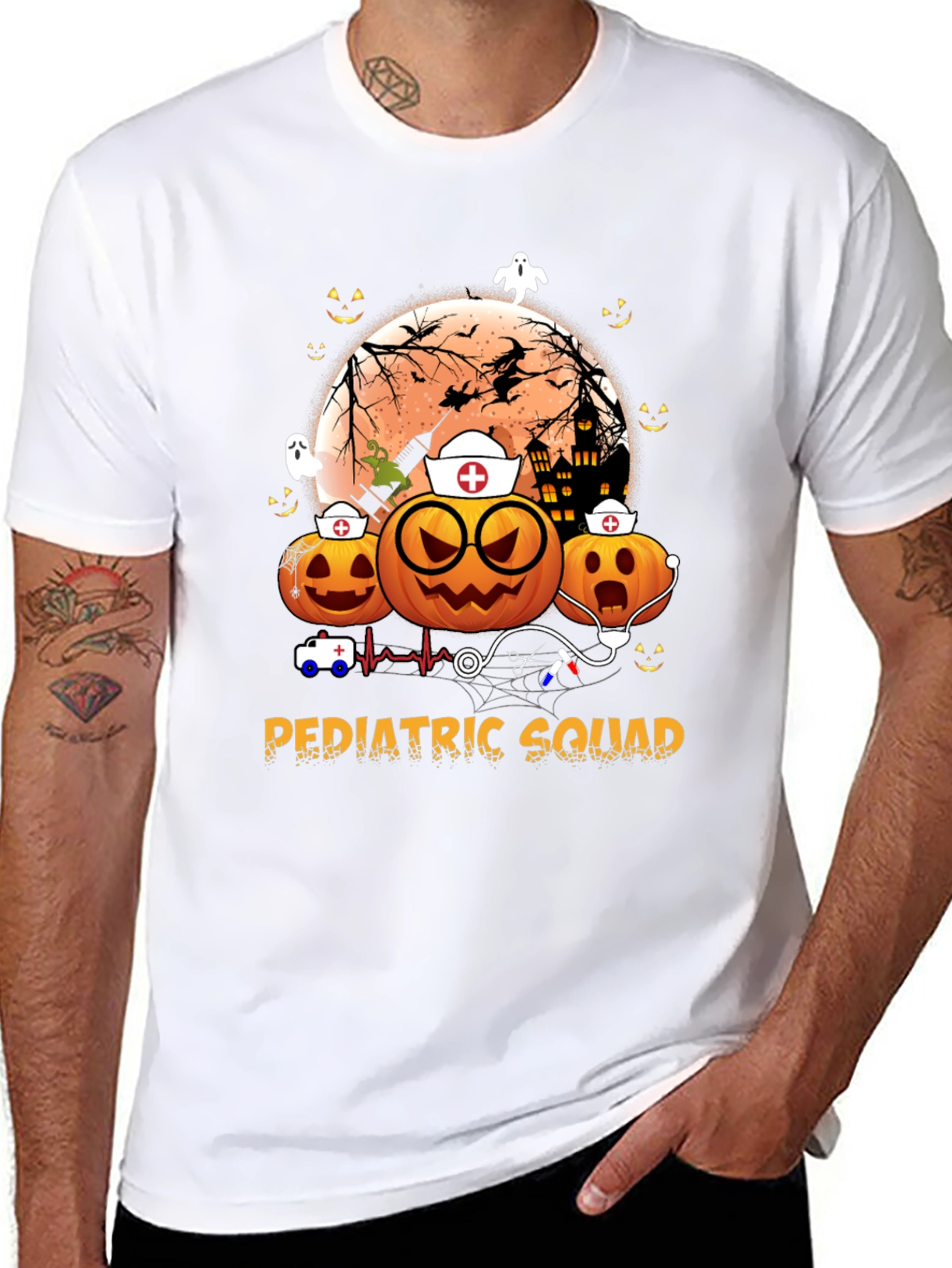 Pediatric Squad Halloween T-Shirt