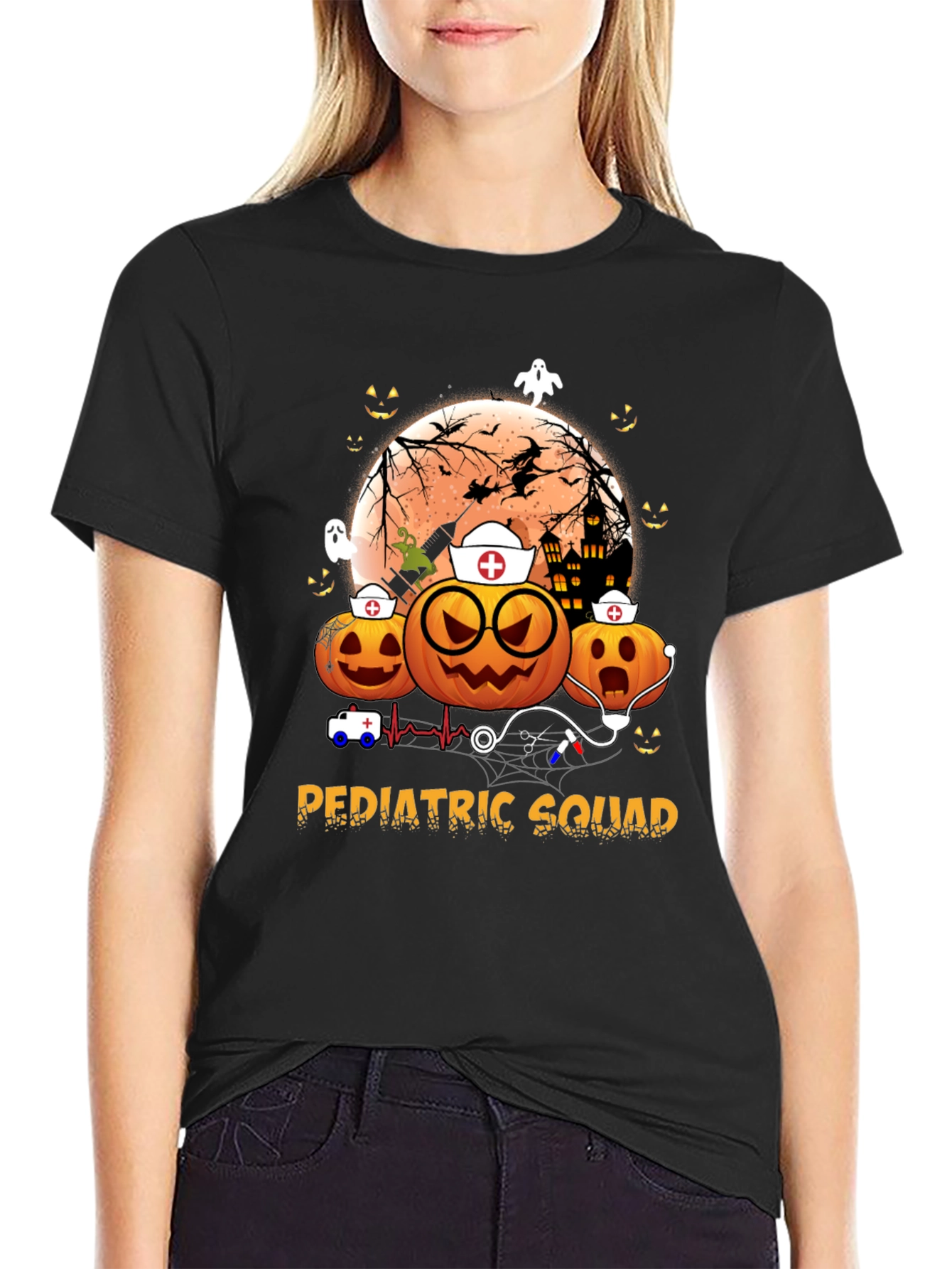 Pediatric Squad Halloween T-Shirt