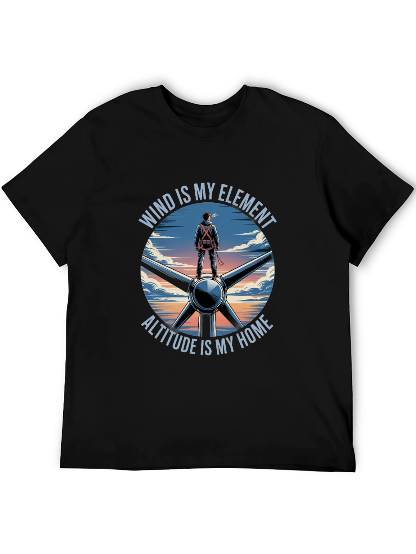 Wind Element Altitude Home T-Shirt