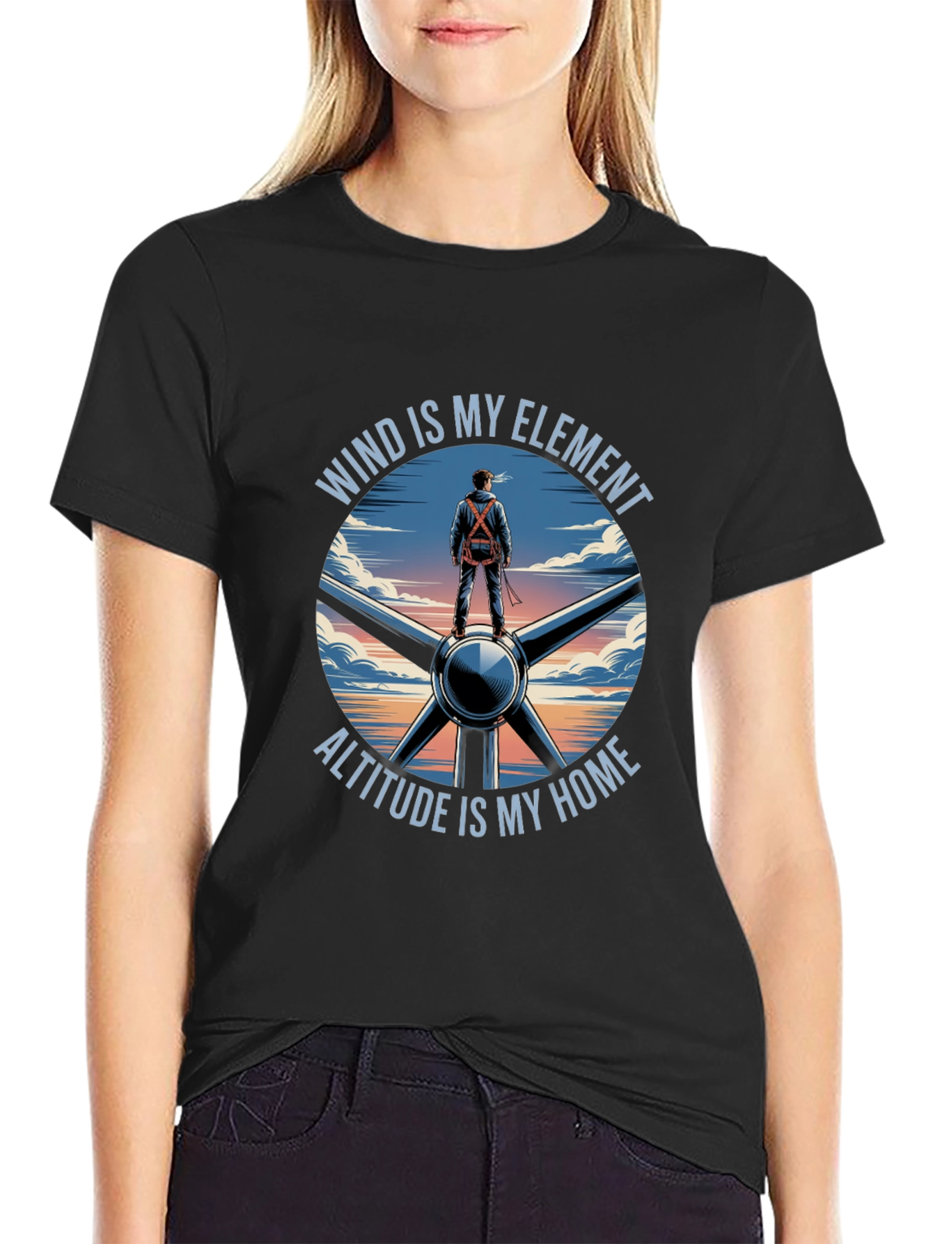 Wind Element Altitude Home T-Shirt