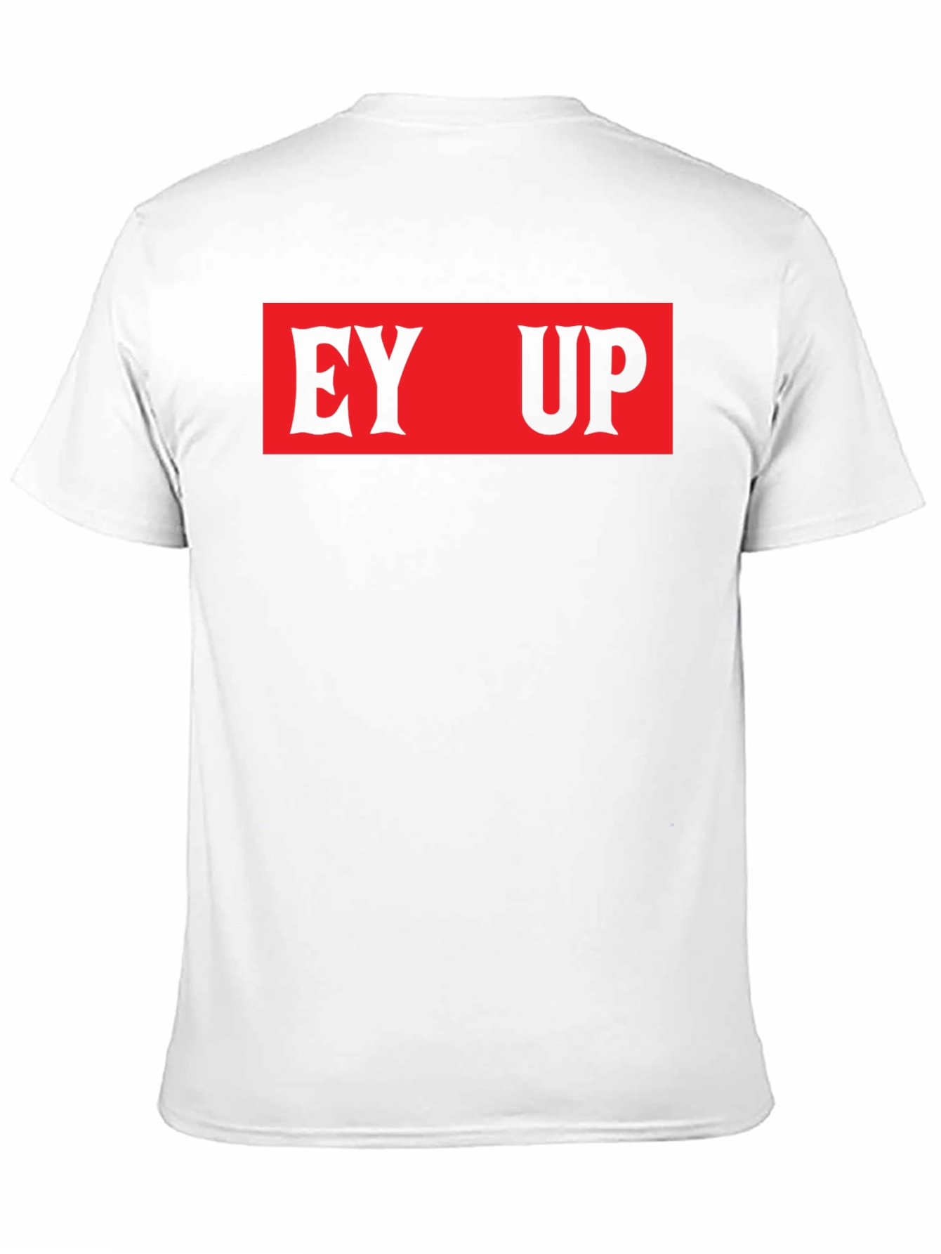 EY UP Black Graphic Tee