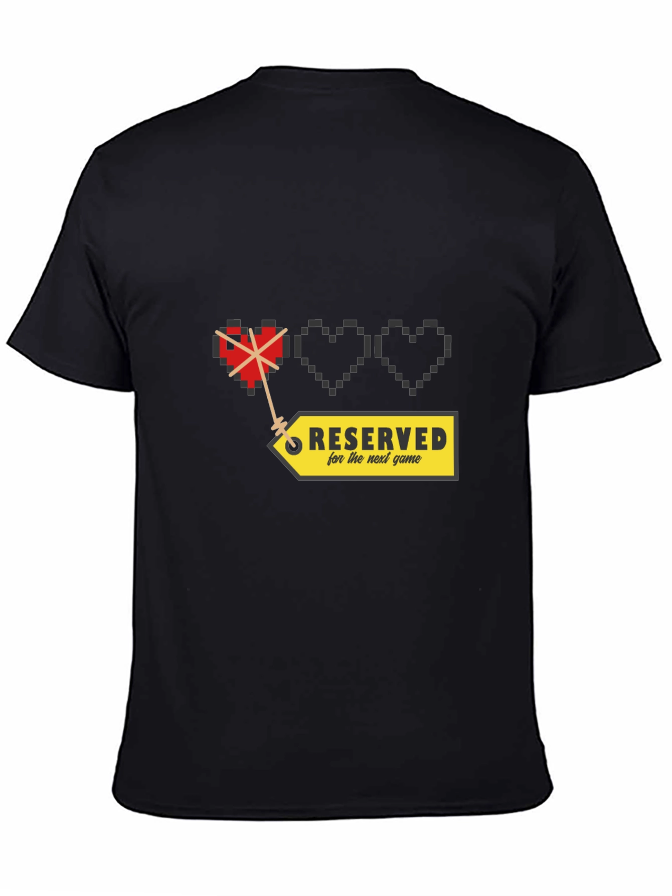 Gamer Heart Pixelated T-Shirt - Reserved