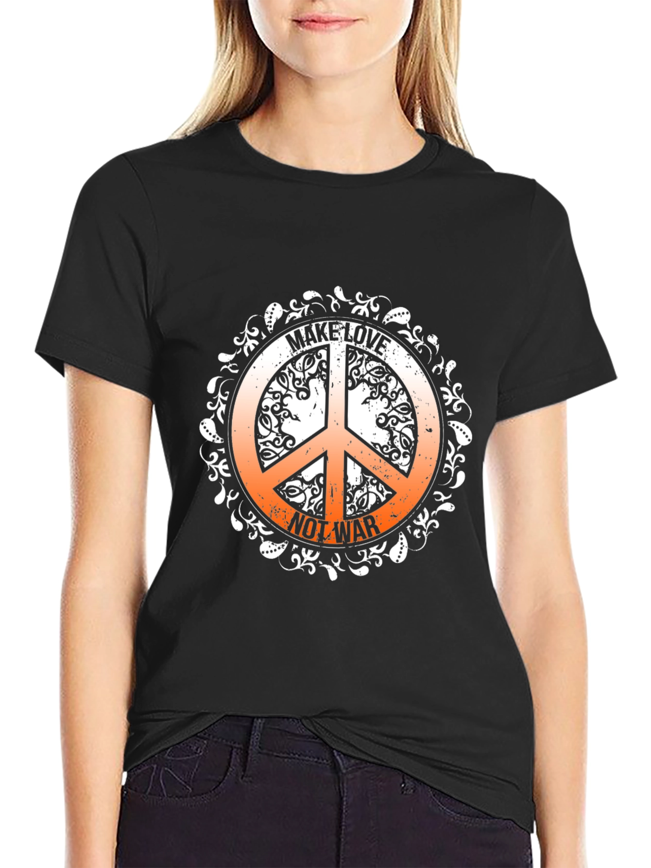 Make Love Not War Graphic Tee