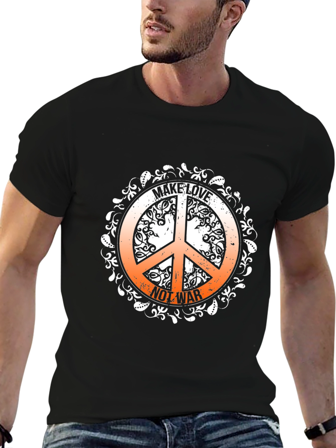 Make Love Not War Graphic Tee