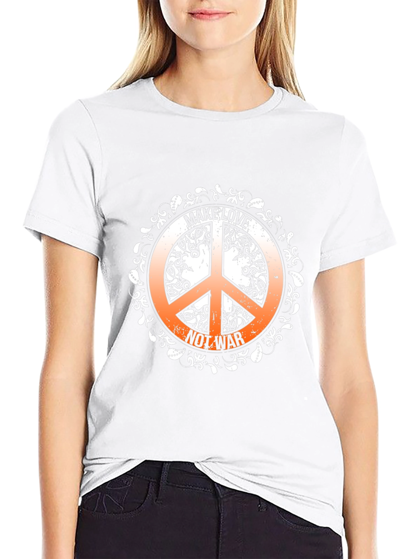 Make Love Not War Graphic Tee