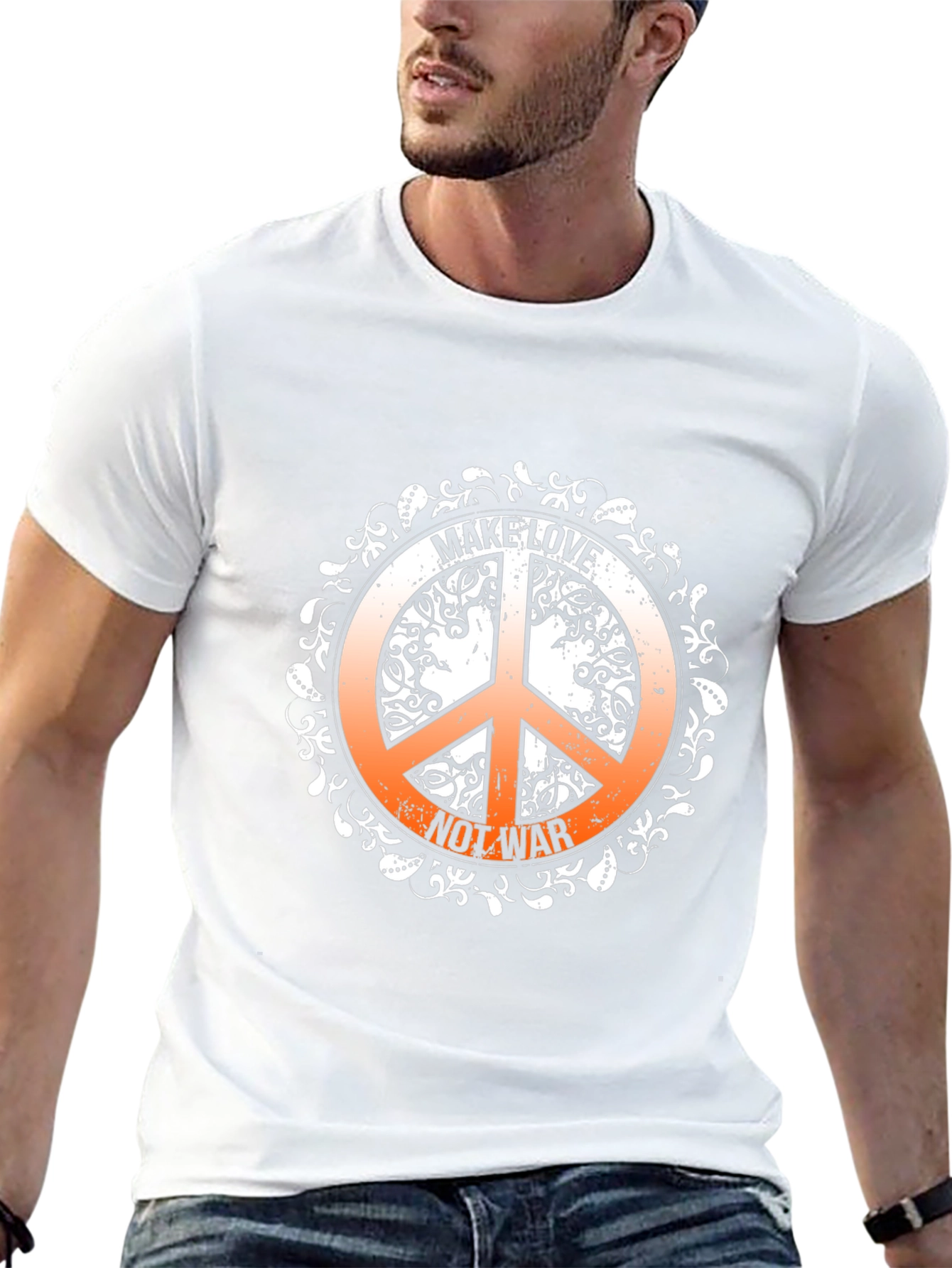 Make Love Not War Graphic Tee