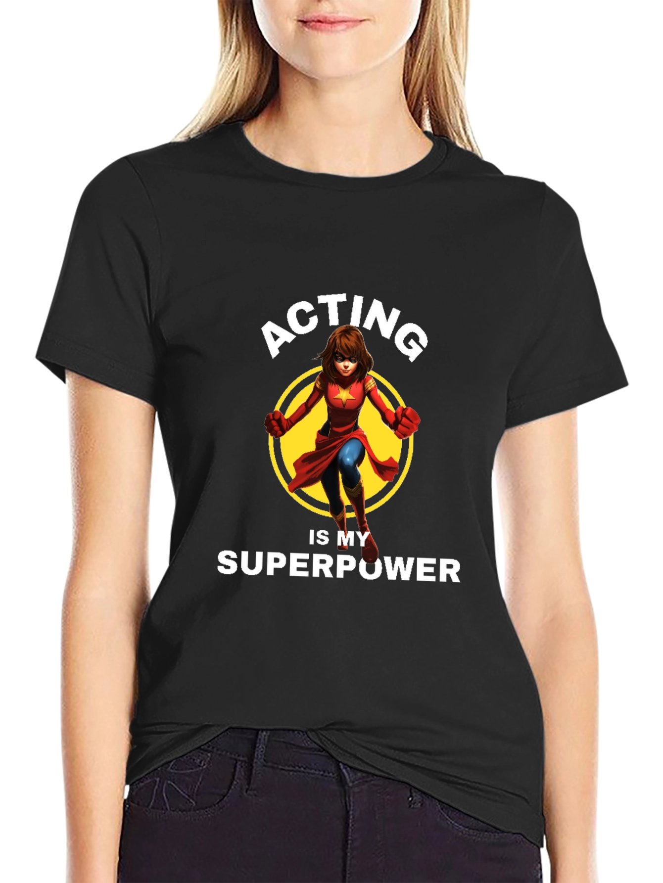 Acting is My Superpower Graphic T-Shirt