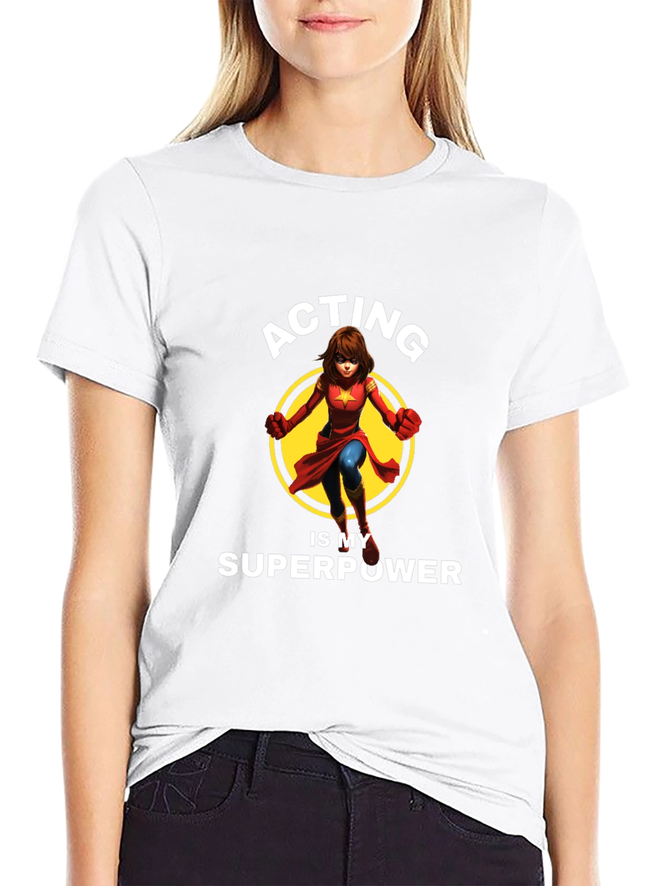 Acting is My Superpower Graphic T-Shirt