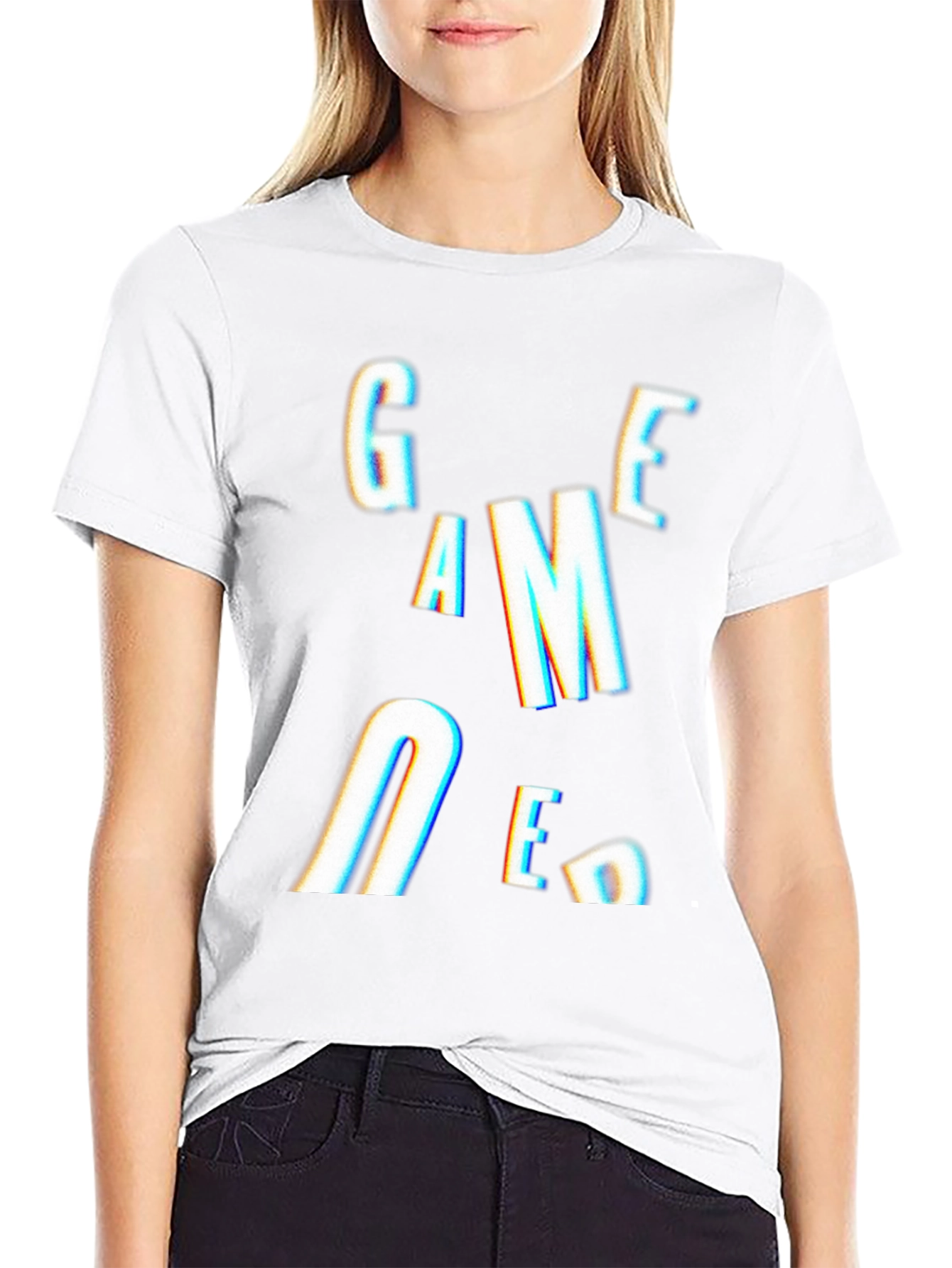 Game Over Graphic Tee - Black Unisex T-Shirt