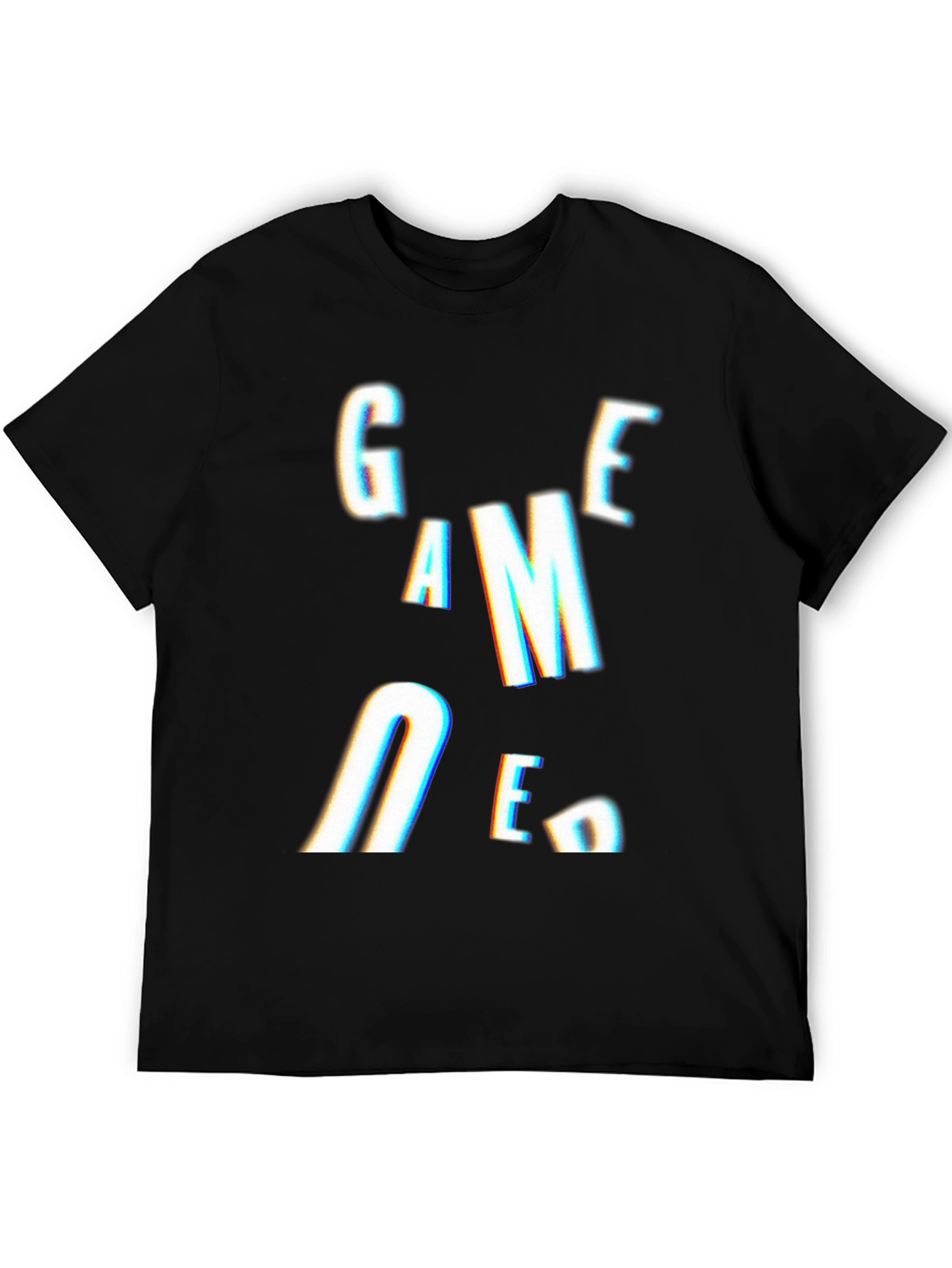 Game Over Graphic Tee - Black Unisex T-Shirt