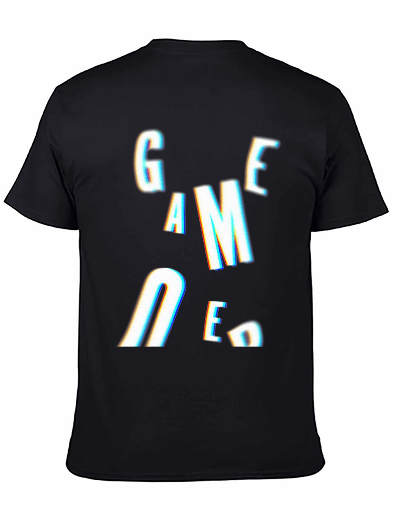 Game Over Graphic Tee - Black Unisex T-Shirt