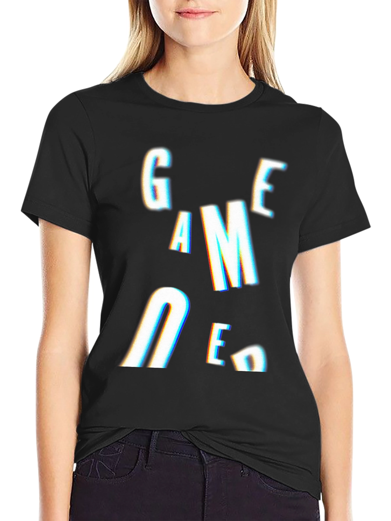 Game Over Graphic Tee - Black Unisex T-Shirt