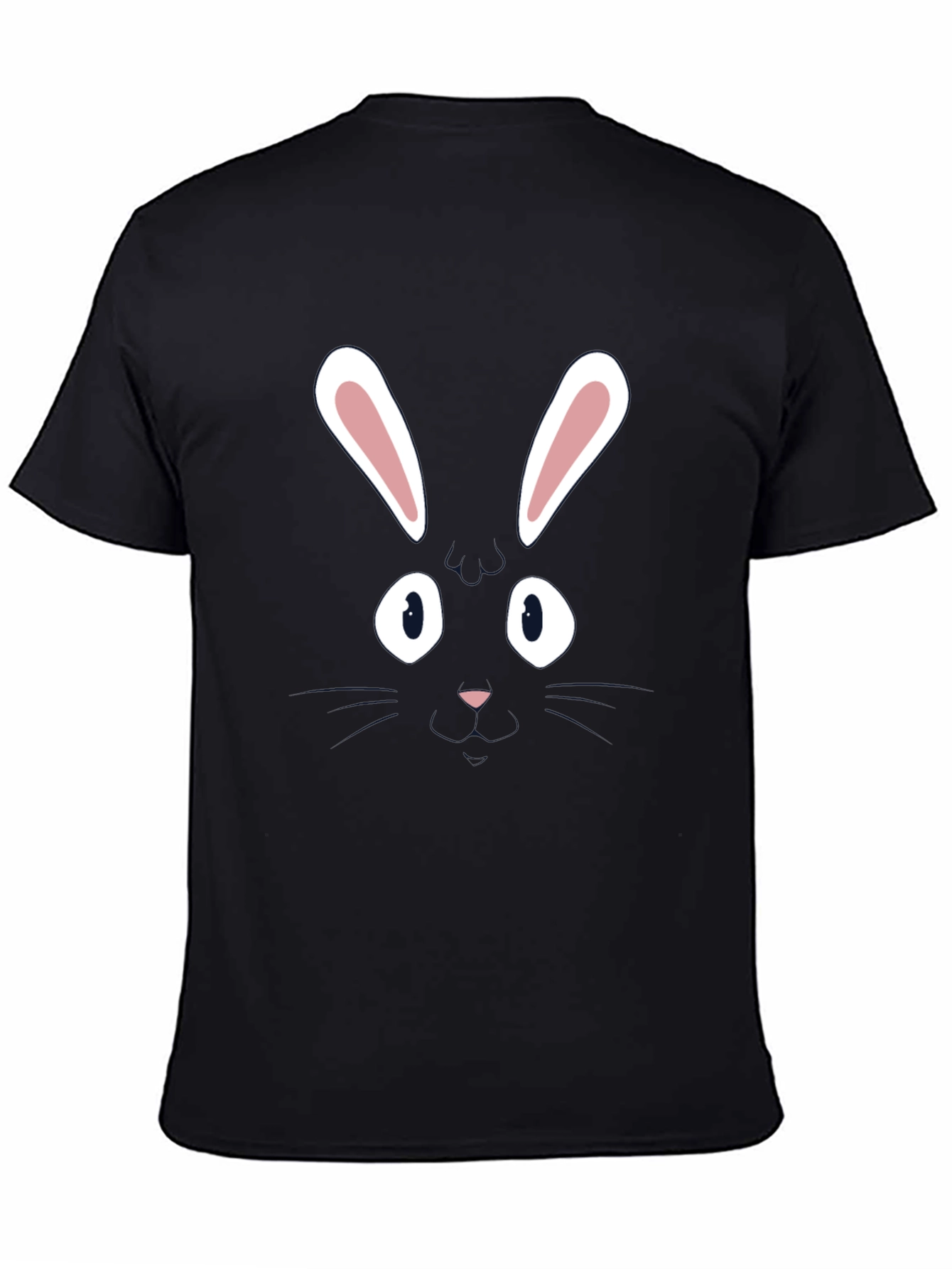 Funny Bunny Face Graphic Tee - Easter T-Shirt