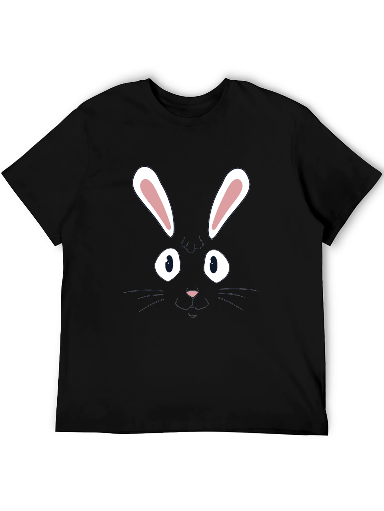 Funny Bunny Face Graphic Tee - Easter T-Shirt