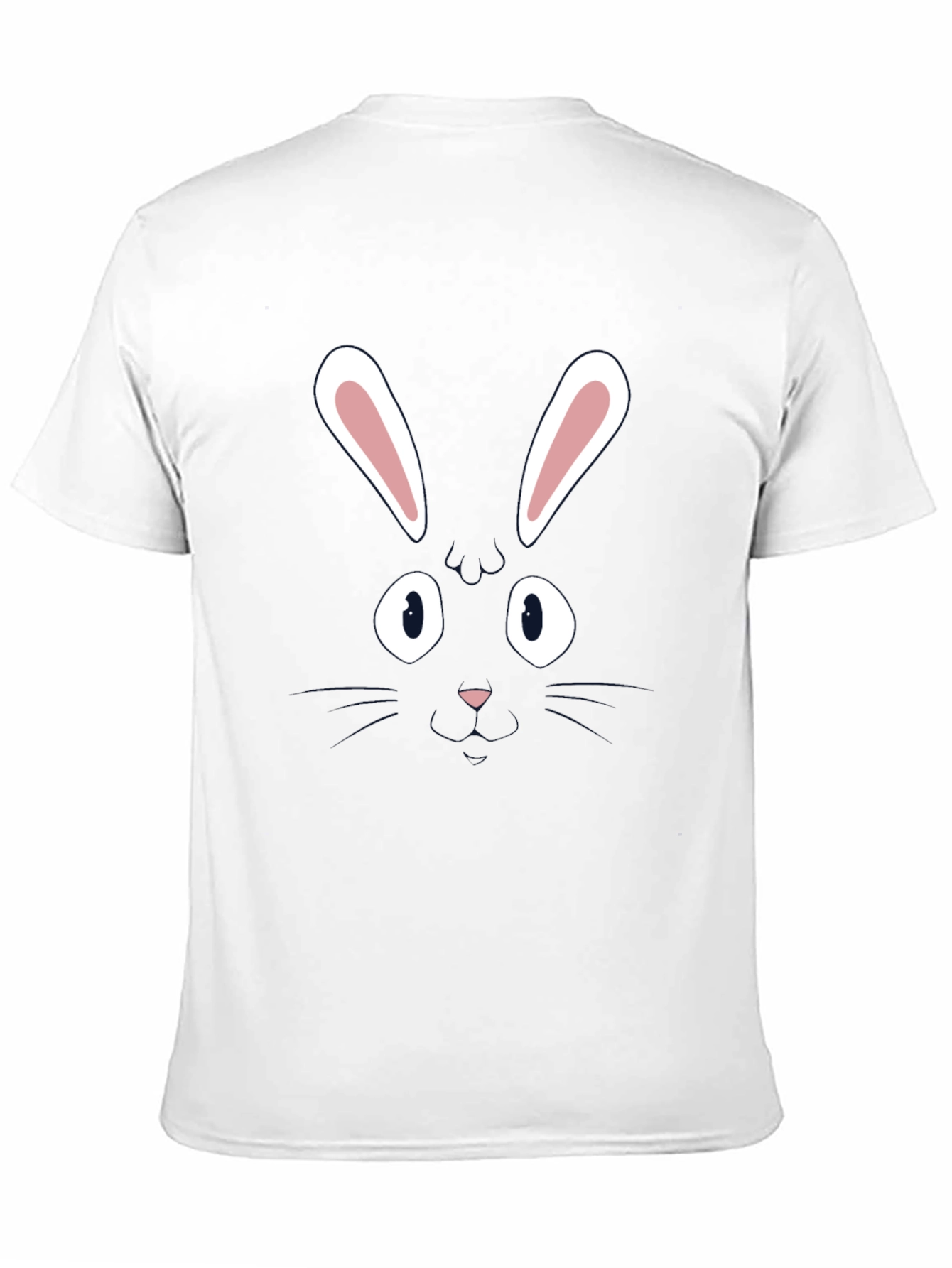 Funny Bunny Face Graphic Tee - Easter T-Shirt
