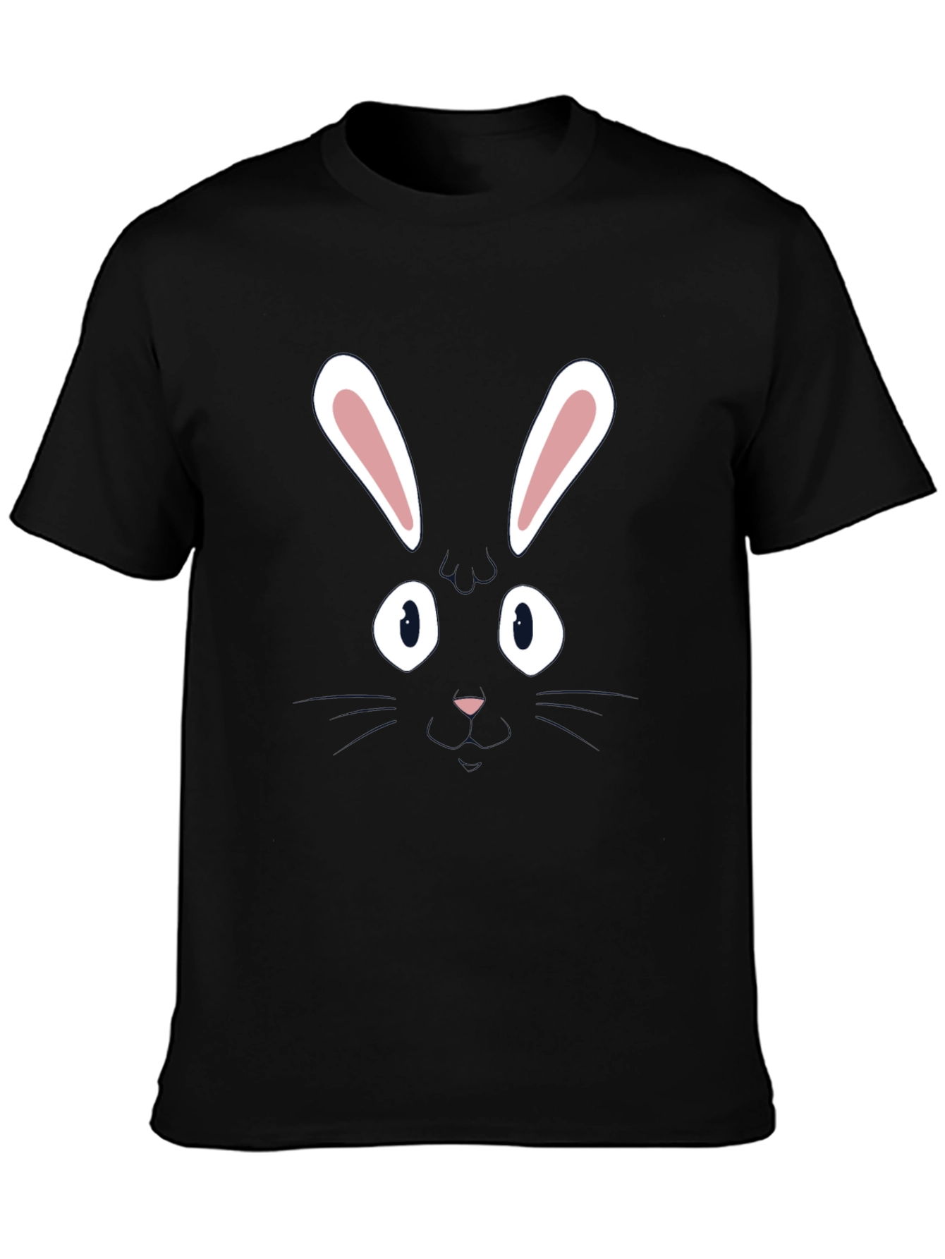 Funny Bunny Face Graphic Tee - Easter T-Shirt