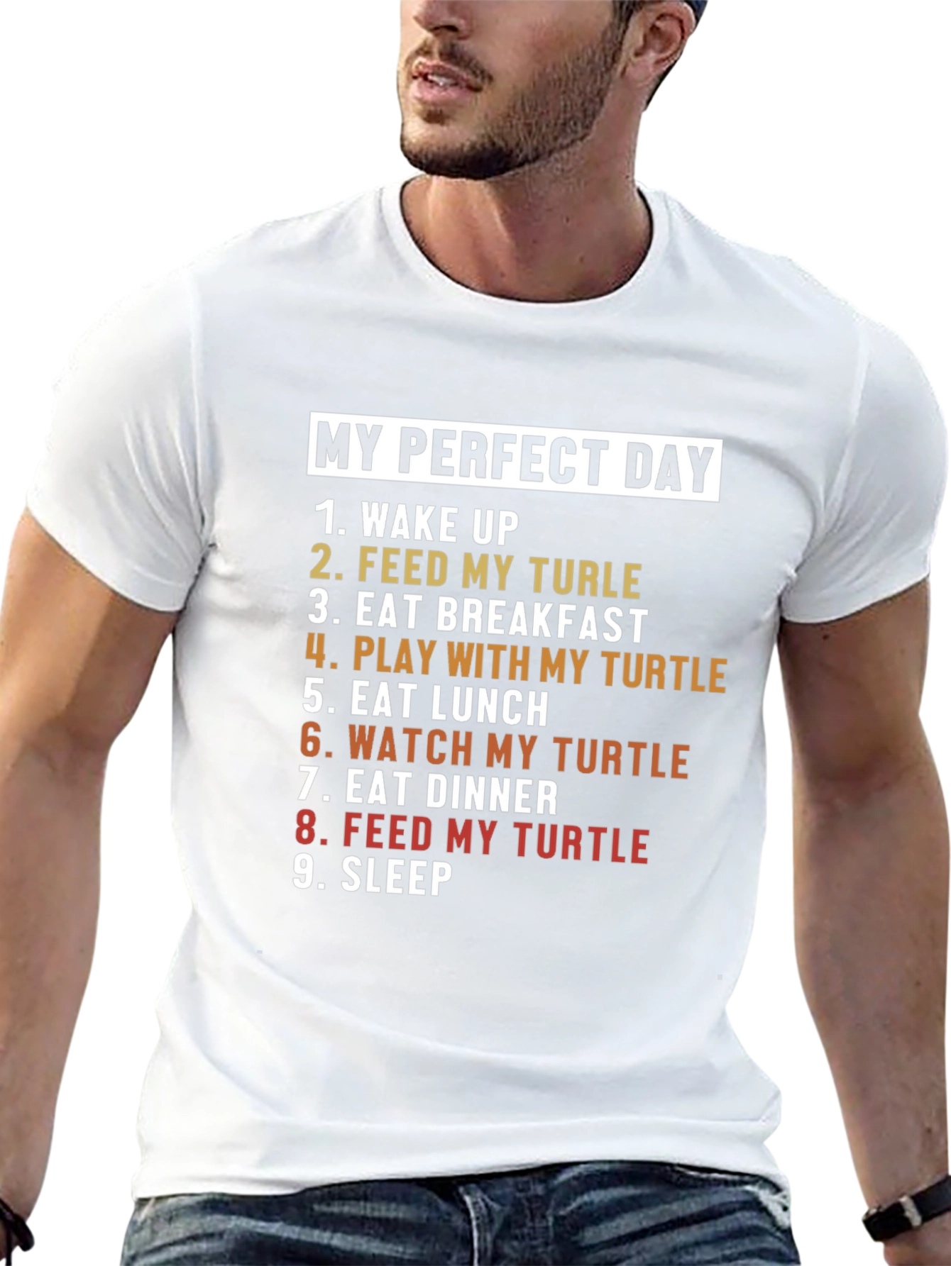 My Perfect Day Turtle T-Shirt
