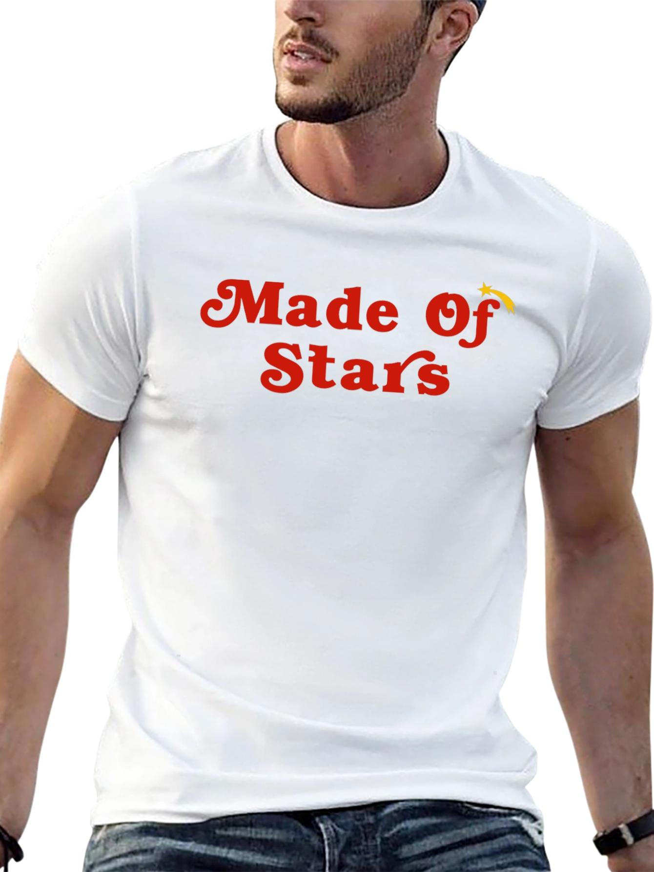 Made of Stars Graphic Tee - Classic Black T-Shirt