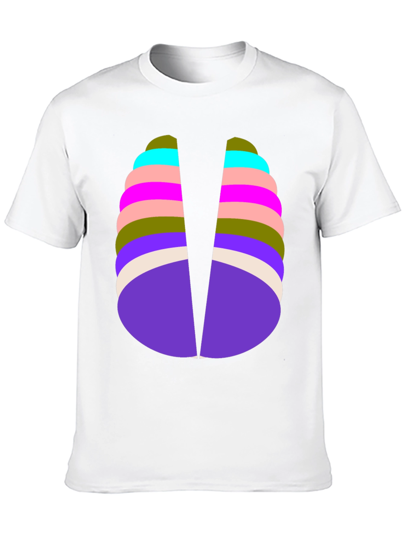 Abstract Colorful T-Shirt
