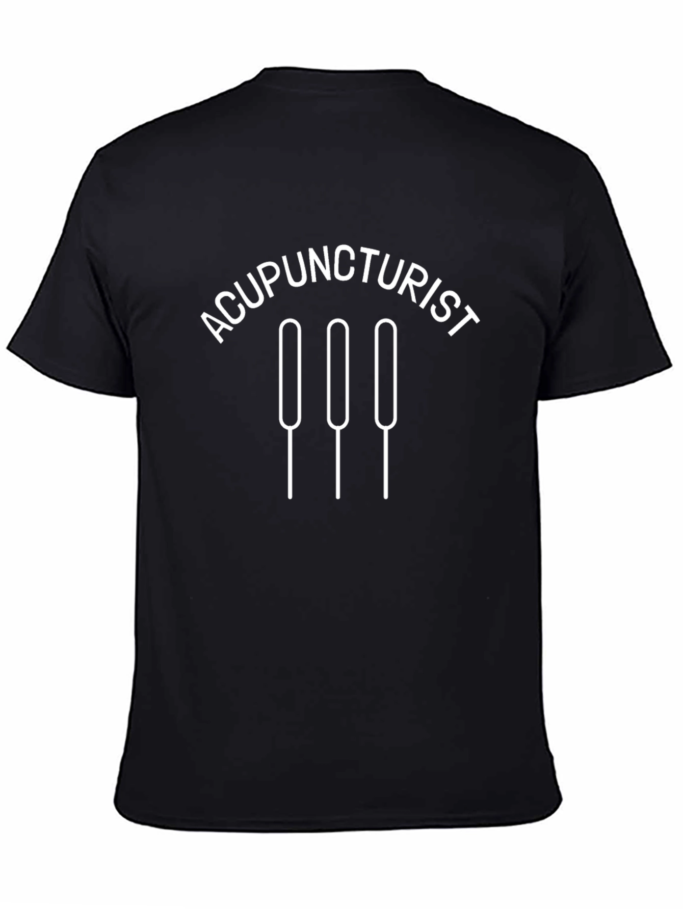 Acupuncturist Graphic T-Shirt - Black