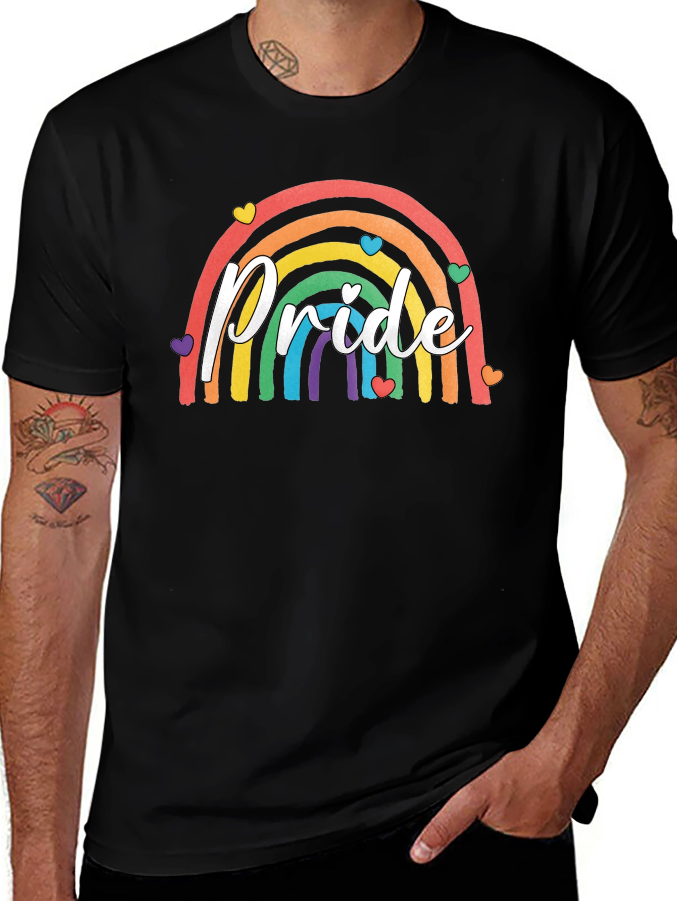 Pride Rainbow Heart T-Shirt