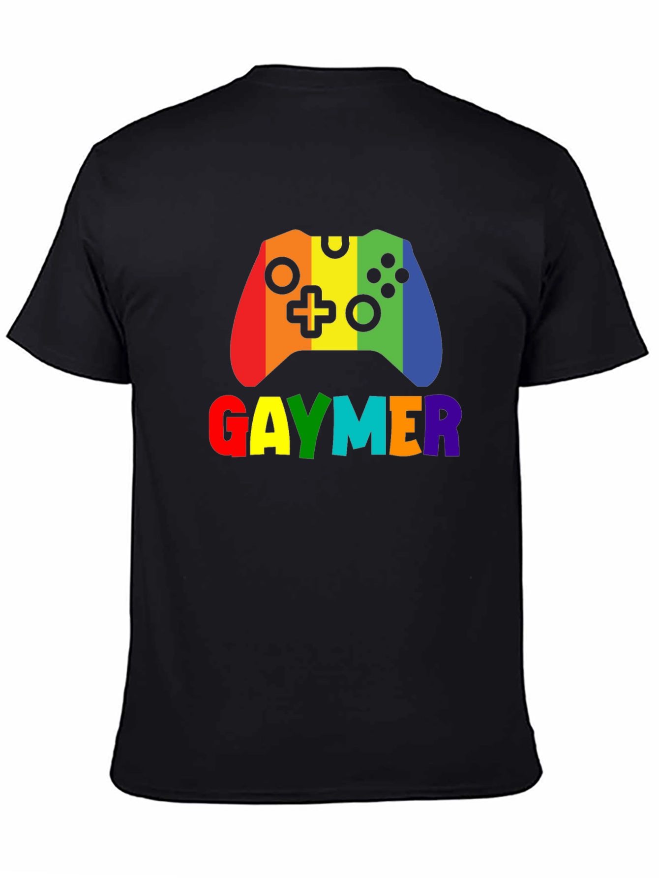 Gaymer Rainbow Graphic T-Shirt