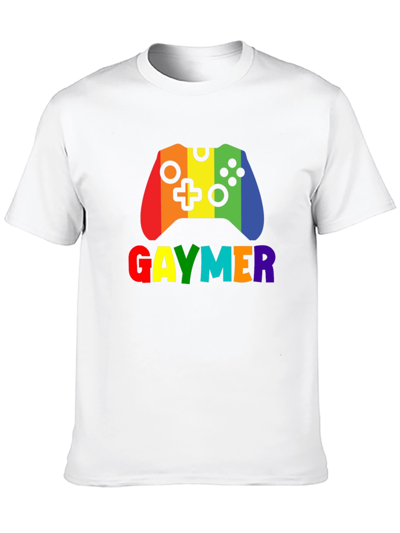 Gaymer Rainbow Graphic T-Shirt
