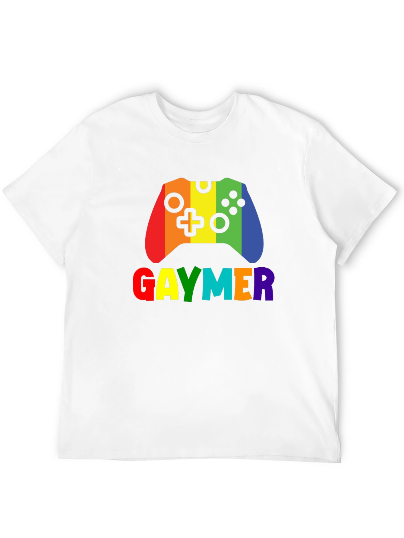 Gaymer Rainbow Graphic T-Shirt